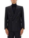 Saint Laurent Double-breasted Wool Jacket
