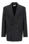 Saint Laurent Double-breasted Wool Blazer