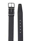 Saint Laurent Double Frame Belt In Black