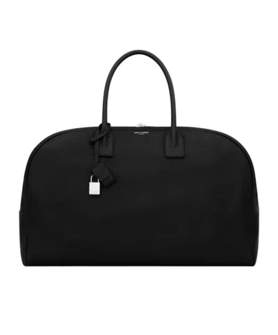 Saint Laurent Double-handle Handbag In Black