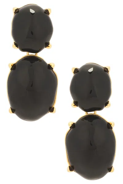 Saint Laurent Double Pendant Earrings