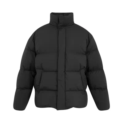 Pre-owned Saint Laurent Doudoune Col Montant Zip Jacket 'noir Profond' | Black | Men's Size 52
