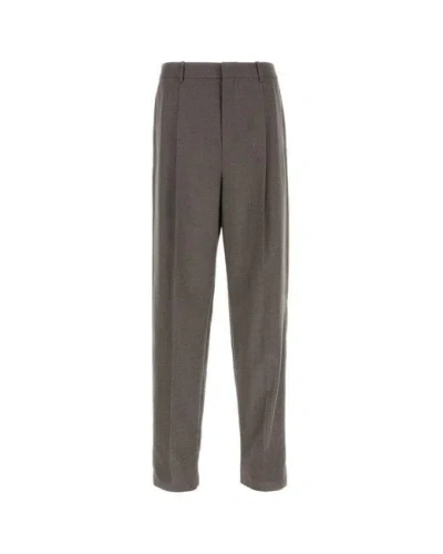 SAINT LAURENT SAINT LAURENT DOVE GREY WOOL PANT