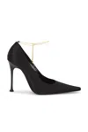 Saint Laurent Doville Pump In Nero