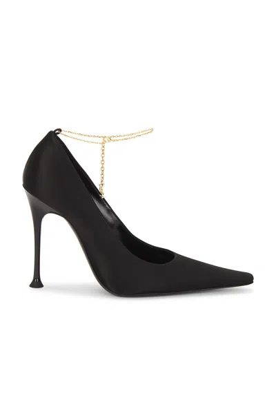 Saint Laurent Doville Pump In Nero