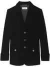 Saint Laurent Single-breasted Velvet Jacket