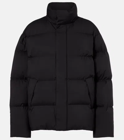 Saint Laurent Down Ski Jacket In Black