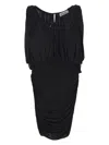 Saint Laurent Draped Mini Dress