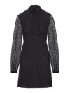 Saint Laurent Lavalier Pois Lurex