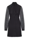 Saint Laurent Lavalier Pois Lurex