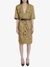 Saint Laurent Saharienne Dress