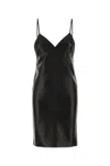Saint Laurent Woman Black Dresses In Black