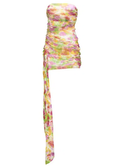 Saint Laurent Dress In Floral