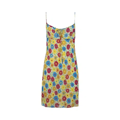 Pre-owned Saint Laurent Dress 'multicolor' | Multi-color | Women's Size 38