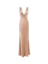 Saint Laurent Dress In Pink