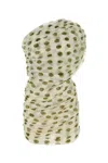 Saint Laurent Silk Mini Dress With Polka Dot Pattern In Printed