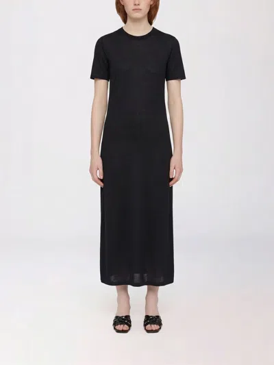 Saint Laurent Dress Woman  In Black