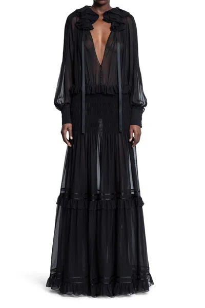 Saint Laurent Dresses In Black