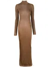 Saint Laurent Dresses Brown