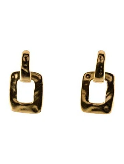 Pre-owned Saint Laurent Drop Earrings In Multi