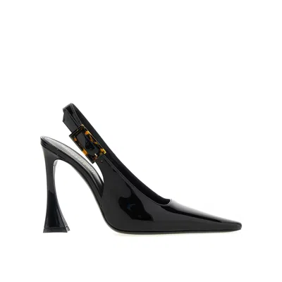 Saint Laurent 'dune Leather Slingback Pumps Women