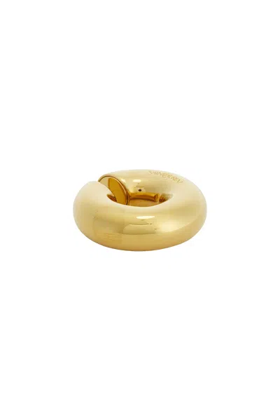 Saint Laurent Earcuff In Gold