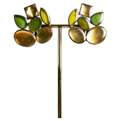 Pre-owned Saint Laurent Earrings By Yves  Circa 1990 In Multiple