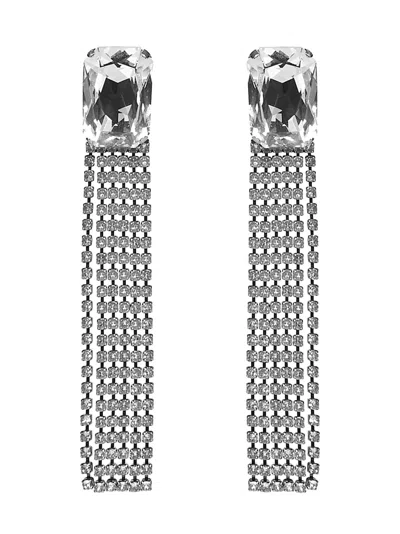 Saint Laurent Earrings In Silver