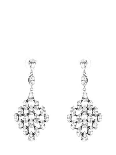Saint Laurent Earrings In Silver