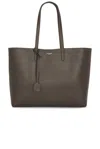 Saint Laurent East West Shopping Bag In Light Musk