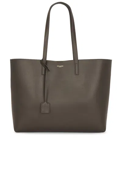 Saint Laurent East West Shopping Bag In Light Musk