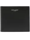 Saint Laurent East West Wallet In Black