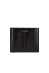 Saint Laurent East West Wallet In Burnt Brown