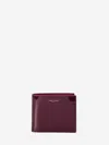 Saint Laurent East West Wallet In Red