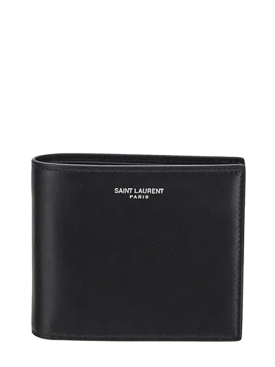Saint Laurent East/weast Wallet In Black