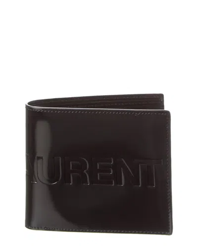 SAINT LAURENT SAINT LAURENT EAST/WEST LEATHER WALLET