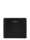 Saint Laurent Soho Leather Wallet In Black