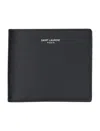 Saint Laurent ' Paris East/west' Wallet In Black