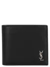 Saint Laurent Smooth Leather Bi-fold Wallet In Brown