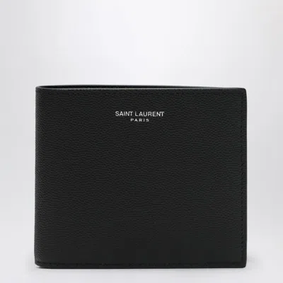 SAINT LAURENT SAINT LAURENT EAST/WEST WALLET IN GRAIN DE POUDRE