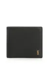 Saint Laurent Tiny Cassandre Wallet In Black