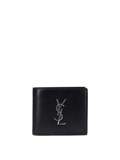 Saint Laurent East/west Wallets & Card Holders Black