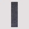 Saint Laurent Echarpe Maille Anthracite Wool Beanie In Anthracite