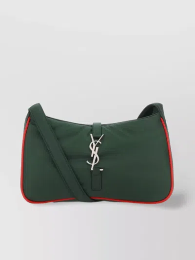 Saint Laurent Econylâ® Le 5 Ã€ 7 Shoulder Bag In Green