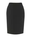 Saint Laurent Women's Stretch Pencil Skirt In Black