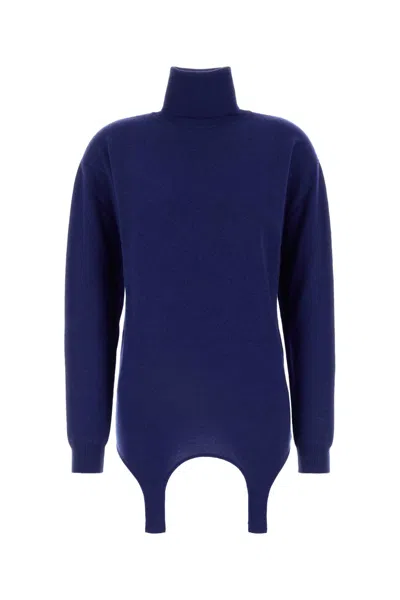 Saint Laurent Electric Blue Cashmere Sweater
