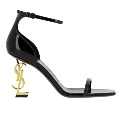 Saint Laurent Elegant Nero Sandals For Women In Black