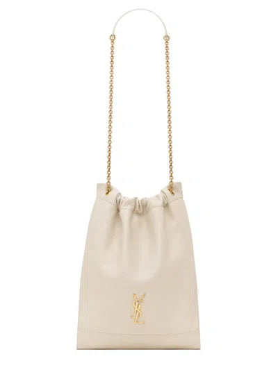 Saint Laurent Elegant Shoulder Bag Mini In White