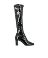 Saint Laurent Elle Knee-high Boots In Black