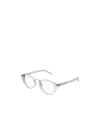 Saint Laurent Elliptical Frame Flat Mirror In White